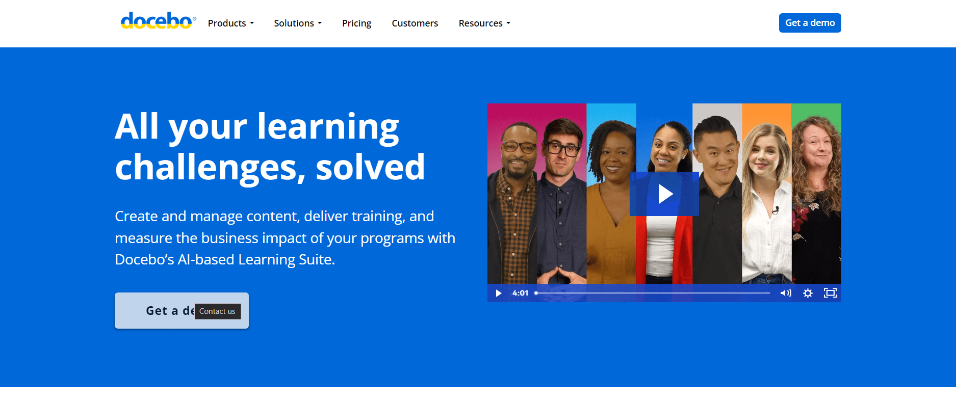 docebo LMS - online learning platform
